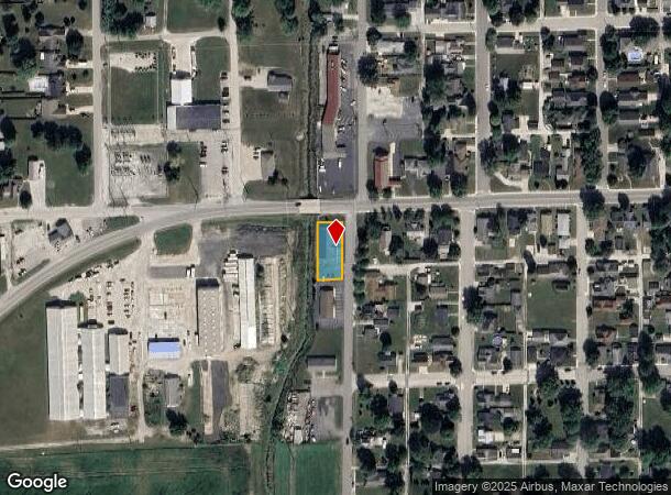  701 W Jefferson St, Tipton, IN Parcel Map