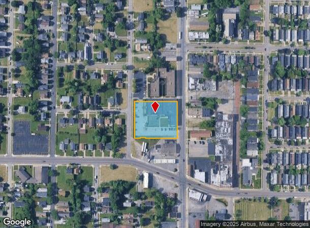 1490 Jefferson Ave, Buffalo, NY Parcel Map