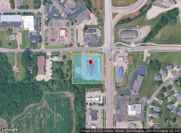 1001 Sw Wanamaker Rd, Topeka, KS Parcel Map