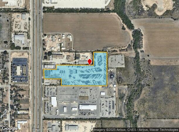  1054 Se Loop 410, San Antonio, TX Parcel Map