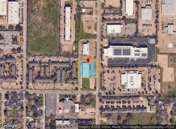  1911 N Britain Rd, Irving, TX Parcel Map