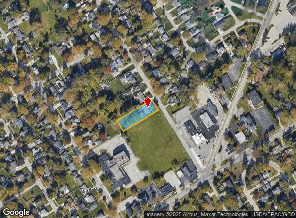801 Scott St, Maumee, OH Parcel Map