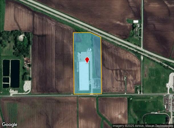  970 W North St, Warrensburg, IL Parcel Map