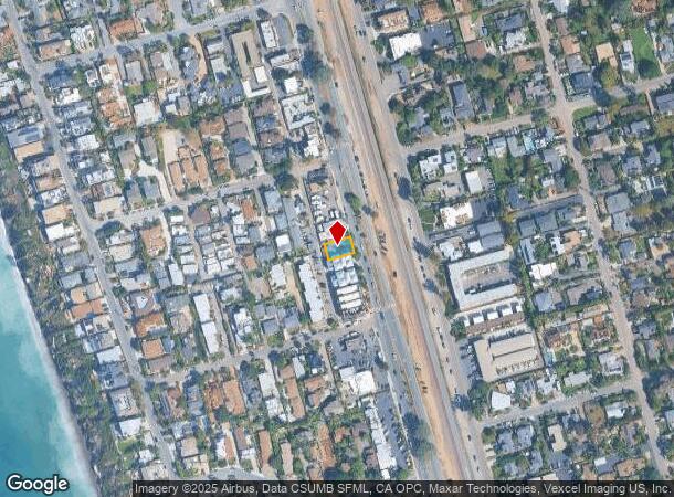  1232 N Coast Highway 101, Encinitas, CA Parcel Map