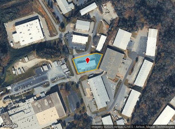  2 Distribution Ct, Greer, SC Parcel Map