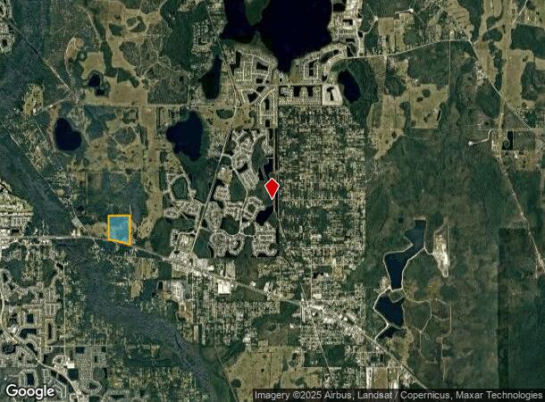  16001 E Colonial Dr, Orlando, FL Parcel Map