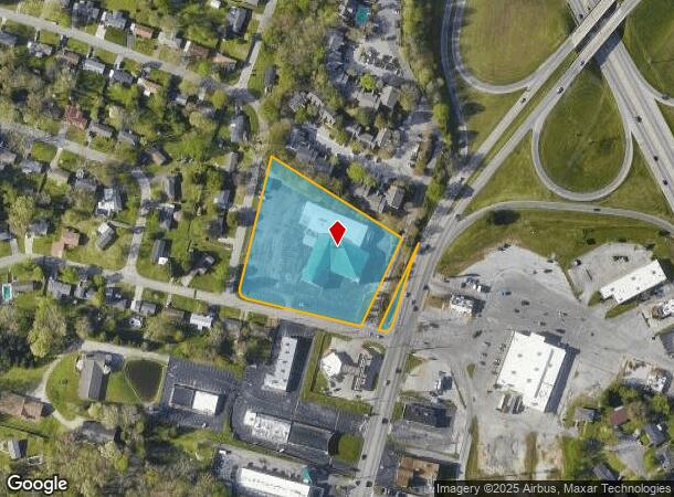 1505 Cloverdale Dr, Hixson, TN Parcel Map