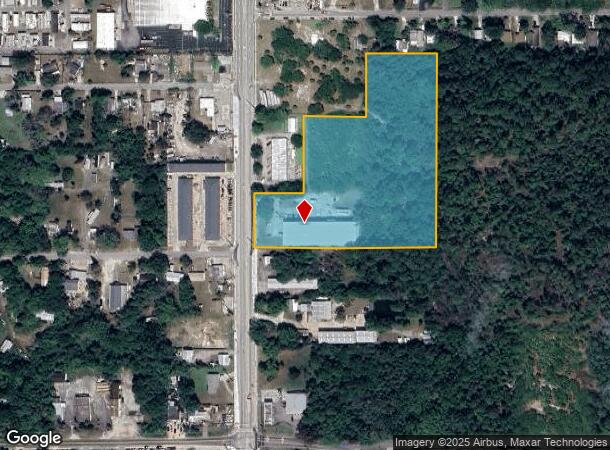 636 Clearlake Rd, Cocoa, FL Parcel Map
