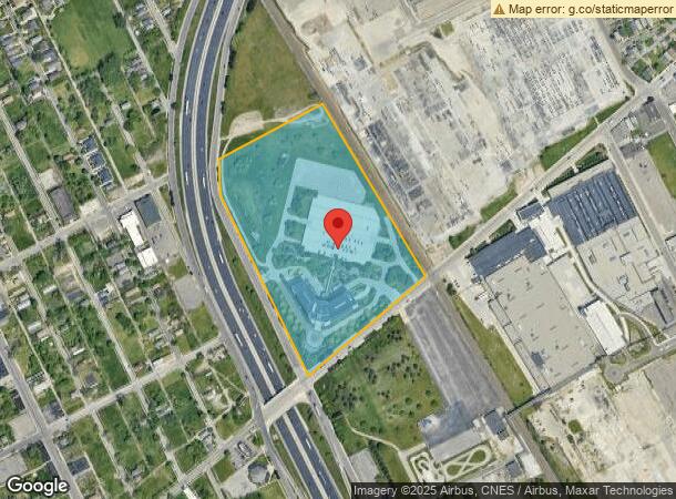  1605 Holbrook St, Detroit, MI Parcel Map