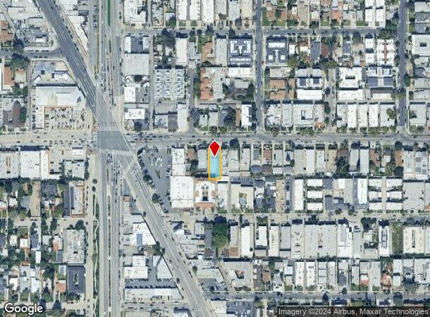  10920 Camarillo St, North Hollywood, CA Parcel Map