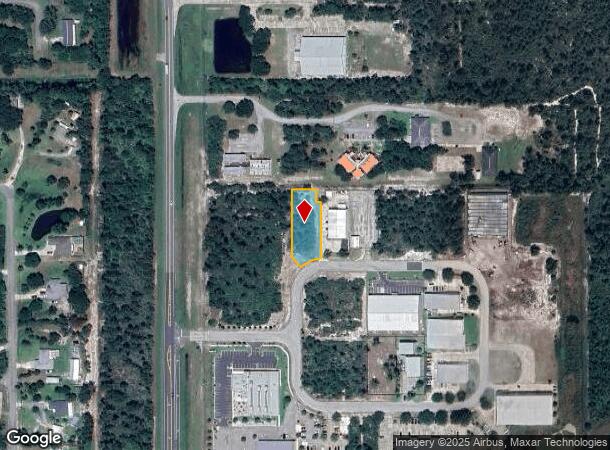 3111 Oxbow Cir, Cocoa, FL Parcel Map