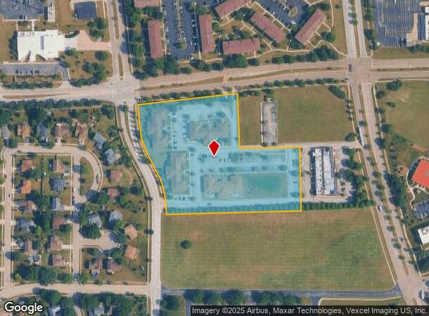 3887 Mccoy Dr, Aurora, IL Parcel Map