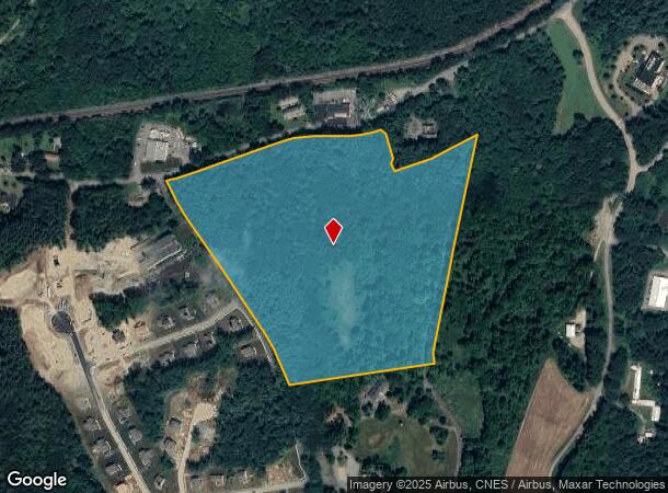  124 Westboro Rd, North Grafton, MA Parcel Map