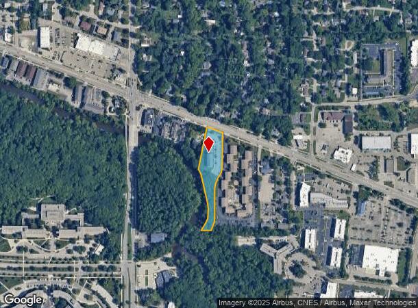  1654 E Grand River Ave, East Lansing, MI Parcel Map