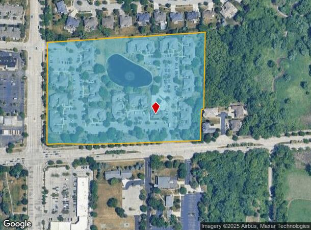  880 Hadley Run Ln, Schaumburg, IL Parcel Map
