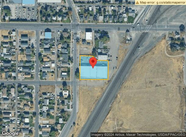  836 S 3Rd Ave, Pasco, WA Parcel Map