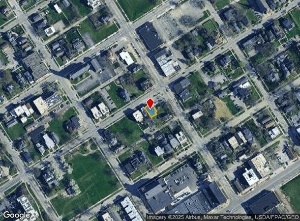 932 N Huron St, Toledo, OH Parcel Map