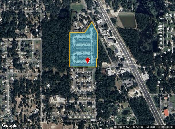  125 Tara Oaks Cir, Lady Lake, FL Parcel Map