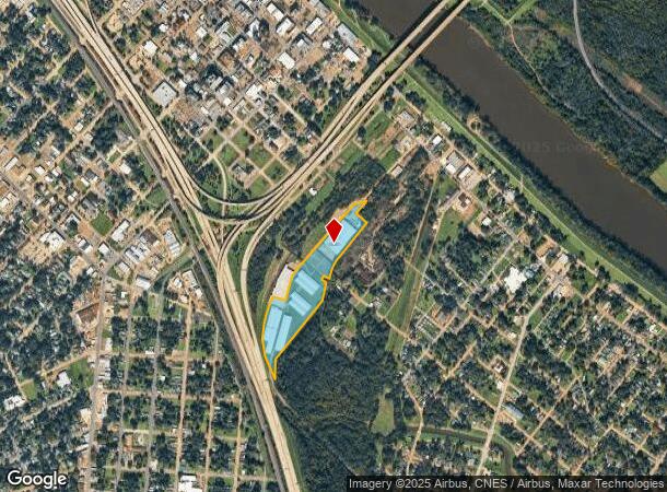 701 Xavier St, Alexandria, LA Parcel Map