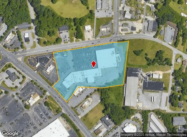  2831 S Main St, High Point, NC Parcel Map