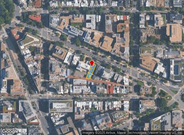  1736 Massachusetts Ave Nw, Washington, DC Parcel Map