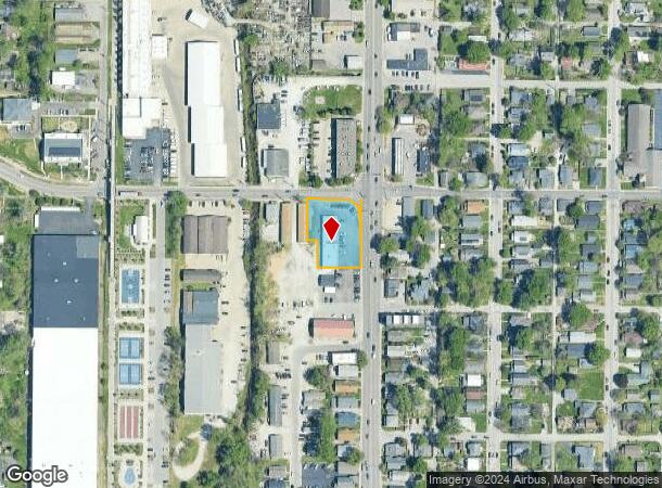  1202 S Walnut St, Bloomington, IN Parcel Map