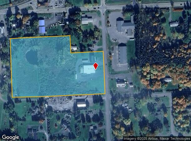  3100 N Triphammer Rd, Lansing, NY Parcel Map