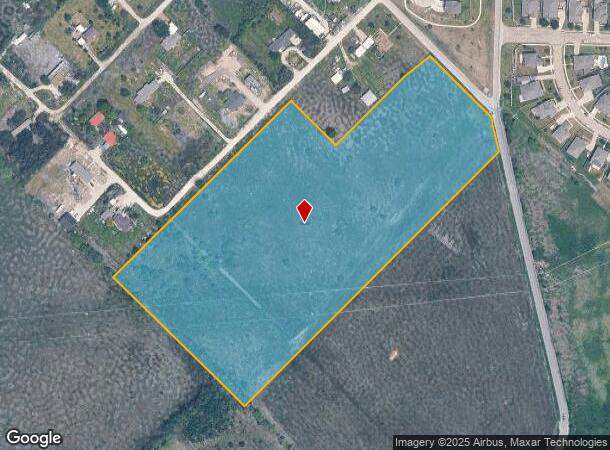 2382 County Line Rd, Wylie, TX Parcel Map