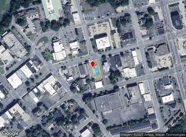  610 Broad St, Rome, GA Parcel Map