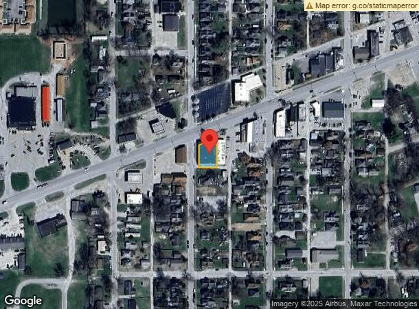  735 W National Ave, West Terre Haute, IN Parcel Map