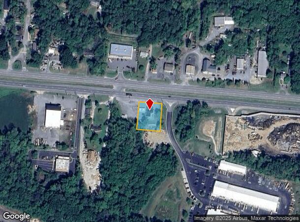 1610 W Pulaski Hwy, Elkton, MD Parcel Map
