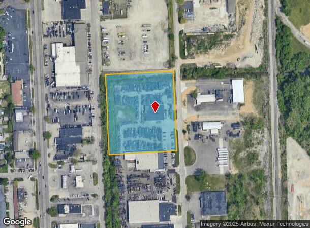  404 Kelso St, Flint, MI Parcel Map