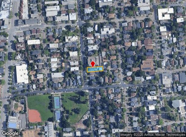 2635 Hillegass Ave, Berkeley, CA Parcel Map