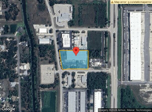  1090 Technology Ave, North Port, FL Parcel Map