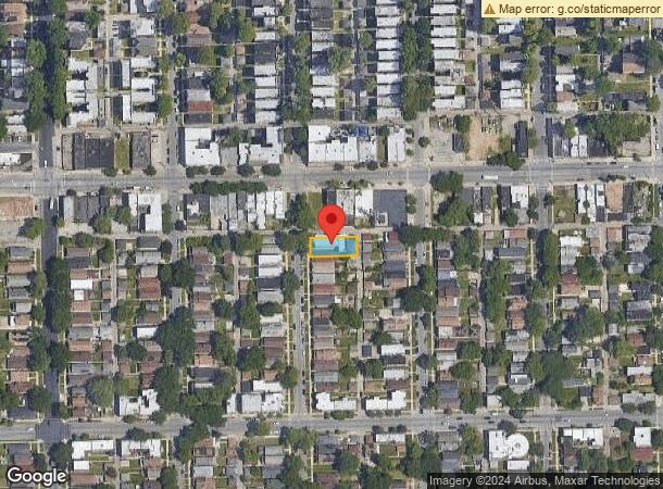  7515 S Eberhart Ave, Chicago, IL Parcel Map