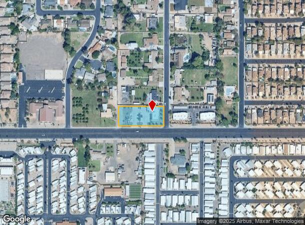  3930 E University Dr, Mesa, AZ Parcel Map