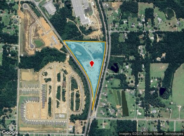 2222 N Highway 95A, Cantonment, FL Parcel Map