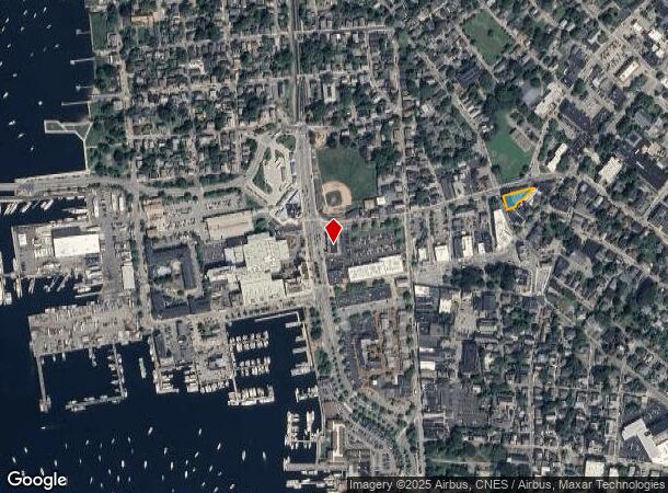  21 W Marlborough St, Newport, RI Parcel Map