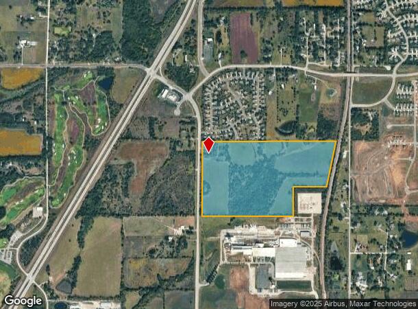 20135 Webster St, Spring Hill, KS Parcel Map