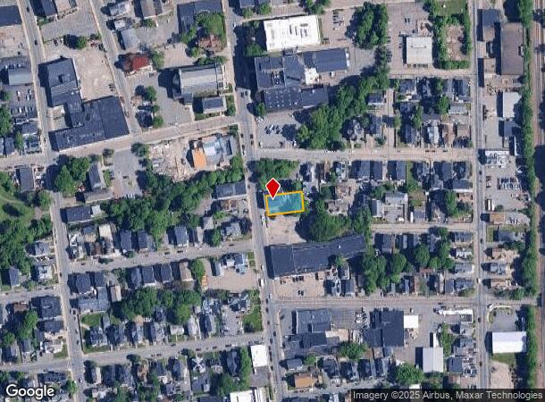 374 Main St, Brockton, MA Parcel Map