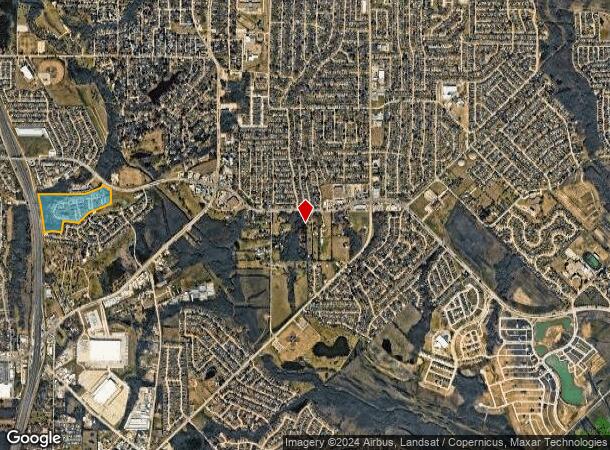  500 W Cartwright Rd, Balch Springs, TX Parcel Map