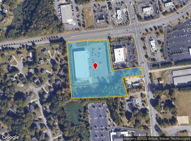  951 E Hudson Blvd, Cherryville, NC Parcel Map