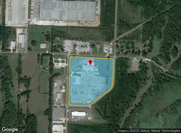  1601 Mayor Ln, Conway, AR Parcel Map