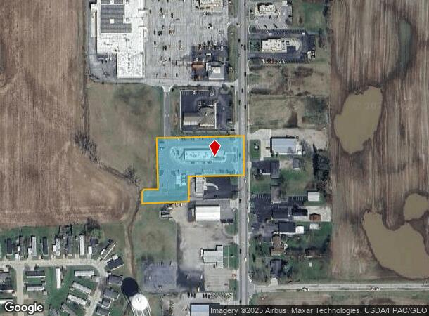  1375 N Shoop Ave, Wauseon, OH Parcel Map