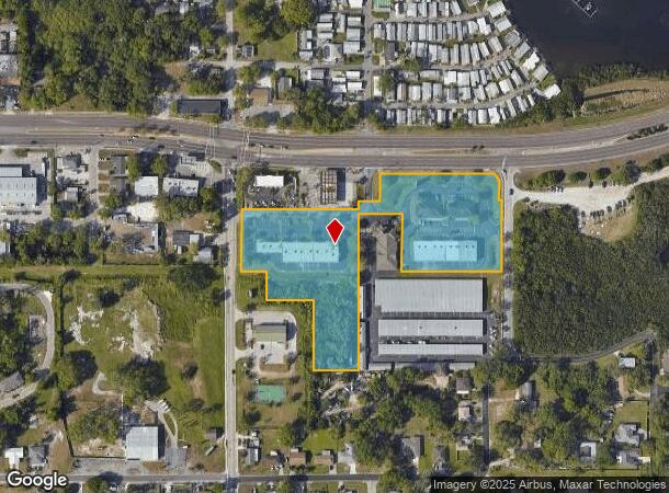  2840 Manatee Ave E, Bradenton, FL Parcel Map