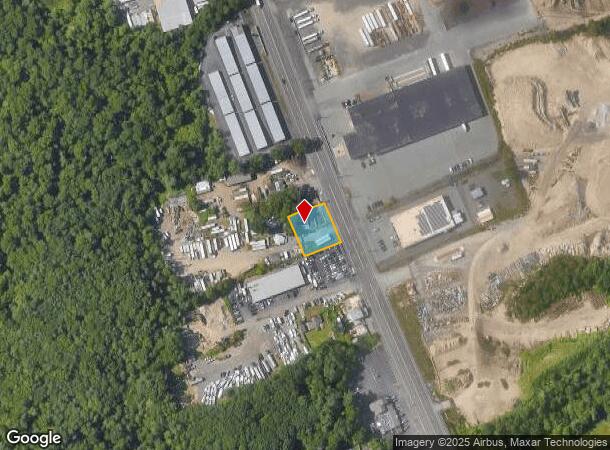  1424 Bedford St, Abington, MA Parcel Map