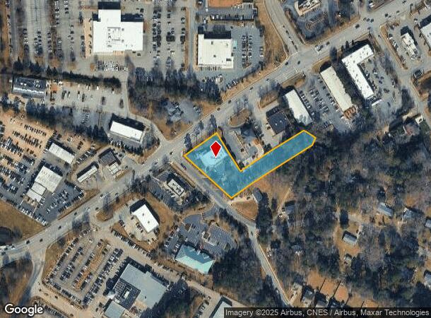  2125 S Main St, Wake Forest, NC Parcel Map