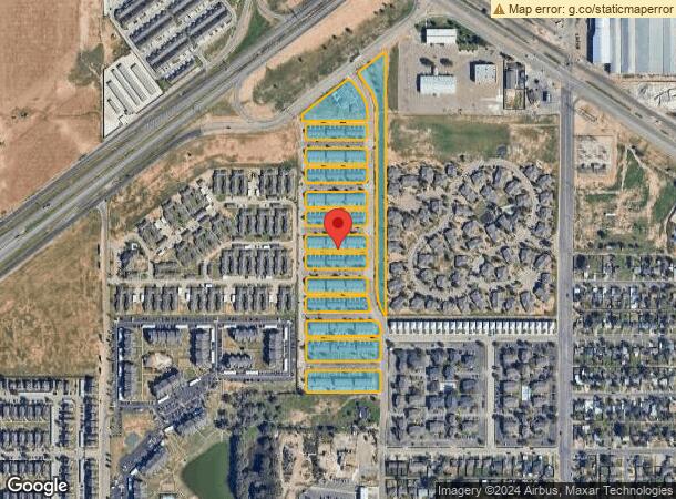  1415 N Knoxville Ave, Lubbock, TX Parcel Map