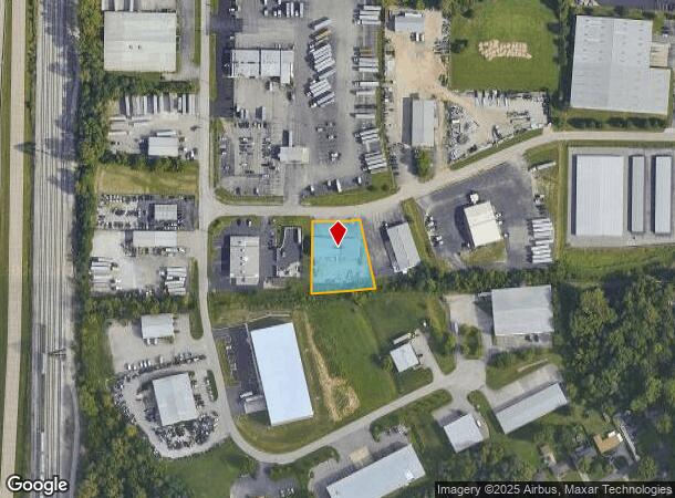  1504 Research Dr, Jeffersonville, IN Parcel Map