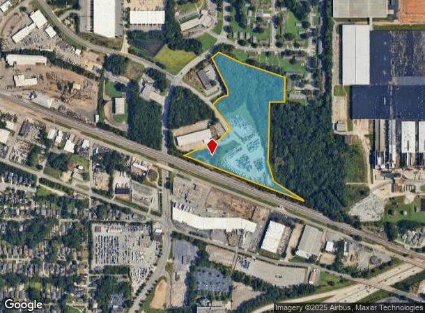  Norman Berry Dr, East Point, GA Parcel Map